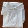 Price Drop: The Armoury by Ascot Chang Long Sleeve Spread Collar White Polo size L