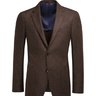 Suitsupply Brown Flannel Sport Coat Size 40