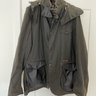 Barbour Gold Standard Supa-Commander Olive Wax Jacket in size XXL