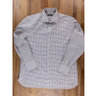 TOM FORD plaid cotton linen mix dress shirt - Size 44 / 17.5