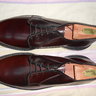 BNIB ALLEN EDMONDS STYLE LEEDS 10E BURGUNDY SHELL CORDOVAN