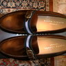 BNIB ULTRA RARE  BROWN SHELL  C&J FOR RALPH LAUREN WEBBIN LOAFER 10US