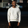 Summer Sweater(shirt) Sale: Real McCoy's Loopwheel Crewneck Sweatshirt, Milk, Size XL (fits small)