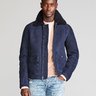 *** SOLD  *** Todd Synder Navy Shearling Size M