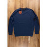 SOLD: LORO PIANA blue cashmere silk pull sweater - Size 52 IT / Large - NWT