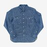 [No longer available] Iron Heart Linen Chambray Work Shirt 5oz Selvedge Cotton