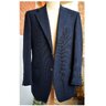 [SOLD] SARTORIA PARTENOPEA navy wool knit sport coat - 48R