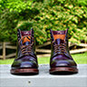SOLD: Alden x Ealdwine "Morgan" Boots in Color 8 Shell Cordovan, 9 E (Barrie last)