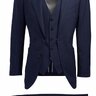Suit Supply - NWT Navy Stripe Jort Suit / 36R