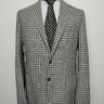 PRICE DROP! NWT GAIOLA NAPOLI GRAY PLAID FRESCO WOOL BLAZER 40 42/52R