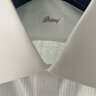 NWT white Brioni tuxedo shirt, size 16/41, RRP €595