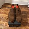 Alden x Frans Boone Snuff Suede Longwing Oxford (974 Model), 11.5D US