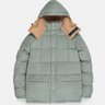 Crescent Down Works Classico Parka Algae Herringbone Waxed Canvas, size S