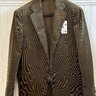 SOLD | NWT Drake's Olive Green Mid-Wale Cotton Corduroy Tailored Jacket US 42R $1495