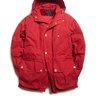 Private White Waxed Submariner Parka in Red, size S, made in England (Upgraded)