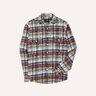 Drake's Multi-Check Brushed Cotton Work Shirt - Small