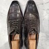 Price drop Bruno Magli Brown Gigilo Brogues Size 10 Made In Italy