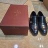 Carmina Navy Shell Cordovan Double Monkstrap Shoes 6UK/7US $850 MSRP
