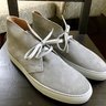 NEW Common Projects Gray Suede Chukka - Size 42