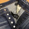 NWT Tom Ford Selvedge Denim High Low Indigo Wash Jeans 38 $680.00