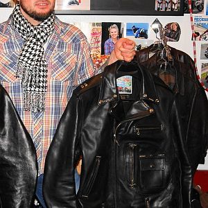 Aero Front Quarter Horsehide Leather Jacket