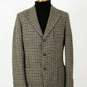 Patch pocket Harris Tweed sport coat.