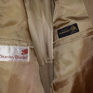 brown sc label and fabric