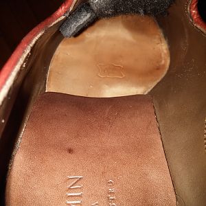 Insole of shoe Meermin Ron last