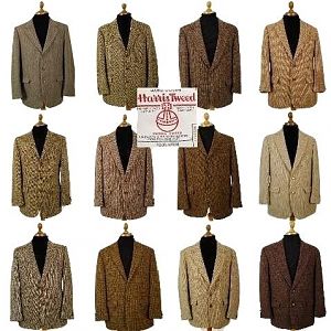 Brown Harris Tweed sport coats