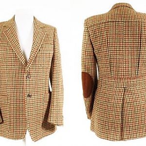 Harris Tweed Norfolk jacket.