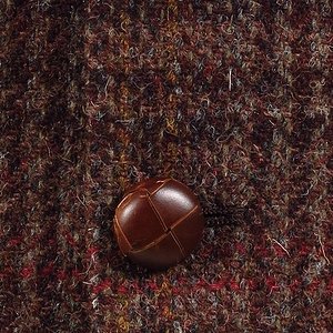 Brown Plaid Harris Tweed Jacket