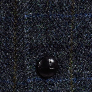 Blue Check Harris Tweed Jacket