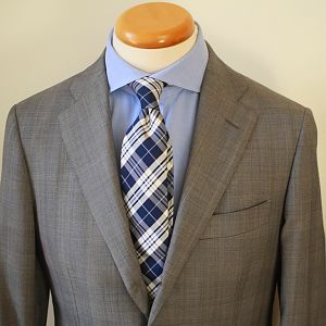 Blue plaid in classic (lined) construction.  Reduced from $79.95 to $59.95