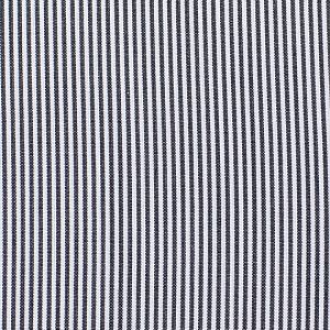 Thomas Mason for Indochino Black Mini Pinstripe Shirt