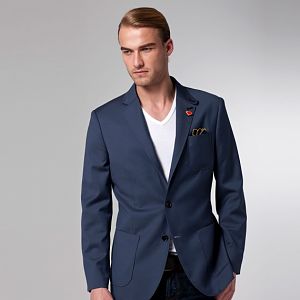 The Superhero Indigo Blazer