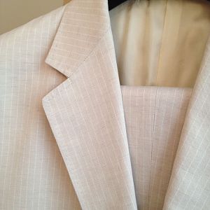 Canali Linen Suit (Size 52 European)