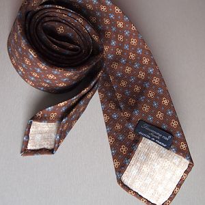 Finnamore Napoli, hanmade, 100% wool, unlined 7-fold