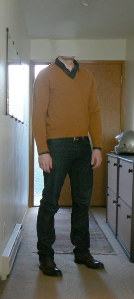 CEGO x MMJ MTM shirt (Thanks Carl!)
Pringle x Moth vintage sweater
SF x EG
SF x 5EP
PS x Triumph