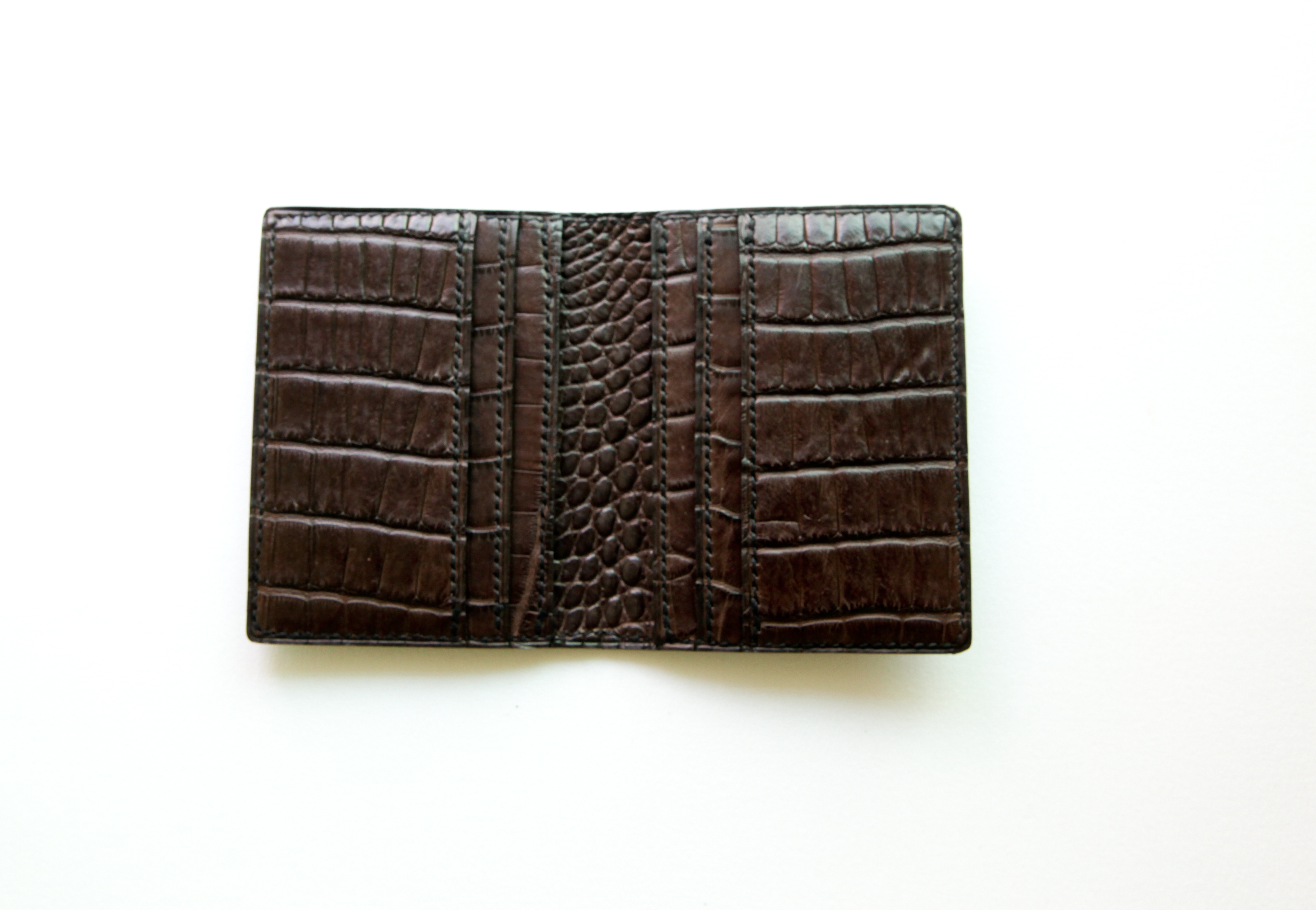 Ebene alligator card case