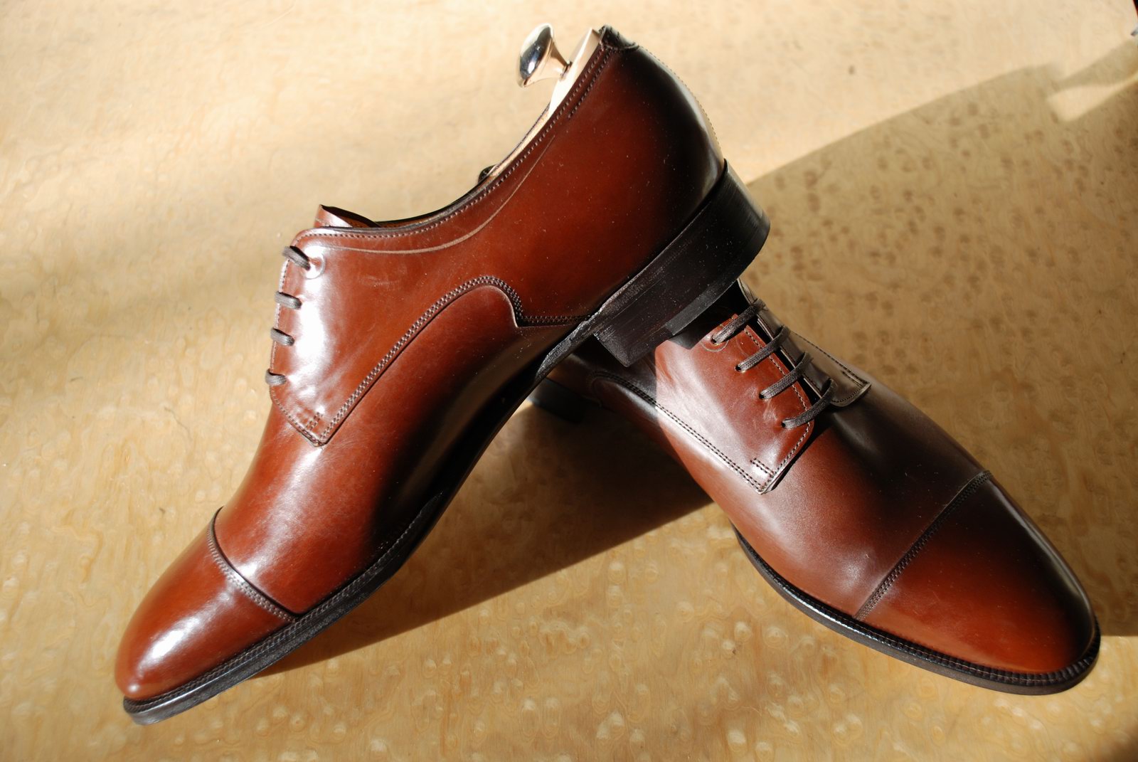 John Lobb Langley 7000 chocolate August calf