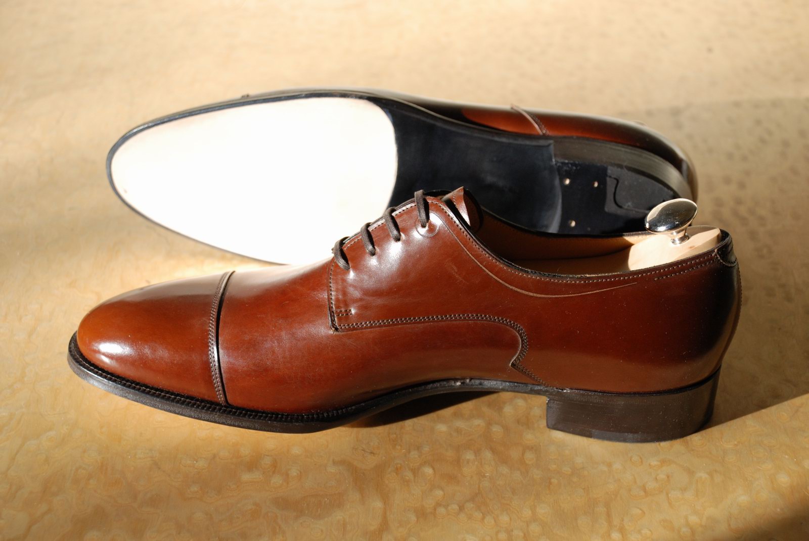 John Lobb Langley 7000 chocolate August calf