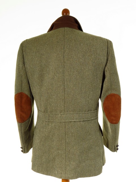 Mens vintage tweed shooting jacket.