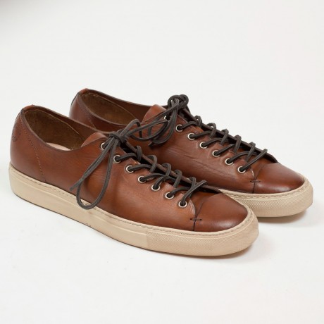 Tanino Low sneaker, Cuoio brown calf