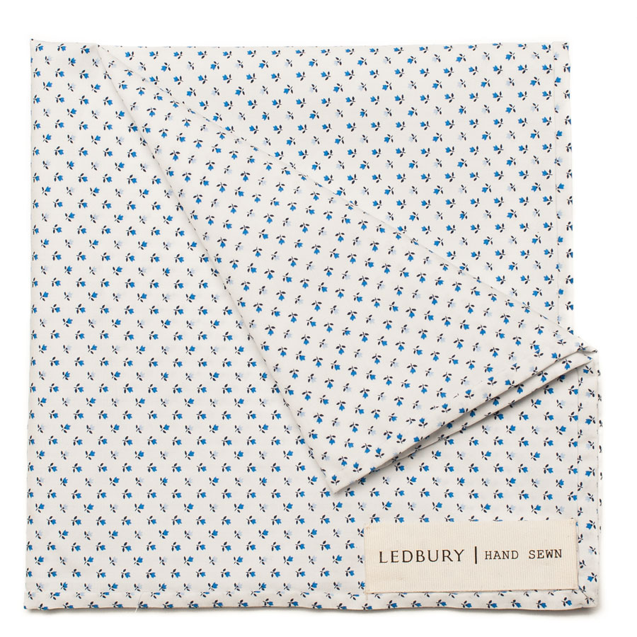 The Waverly Pocket Square, hand sewn in Richmond, VA