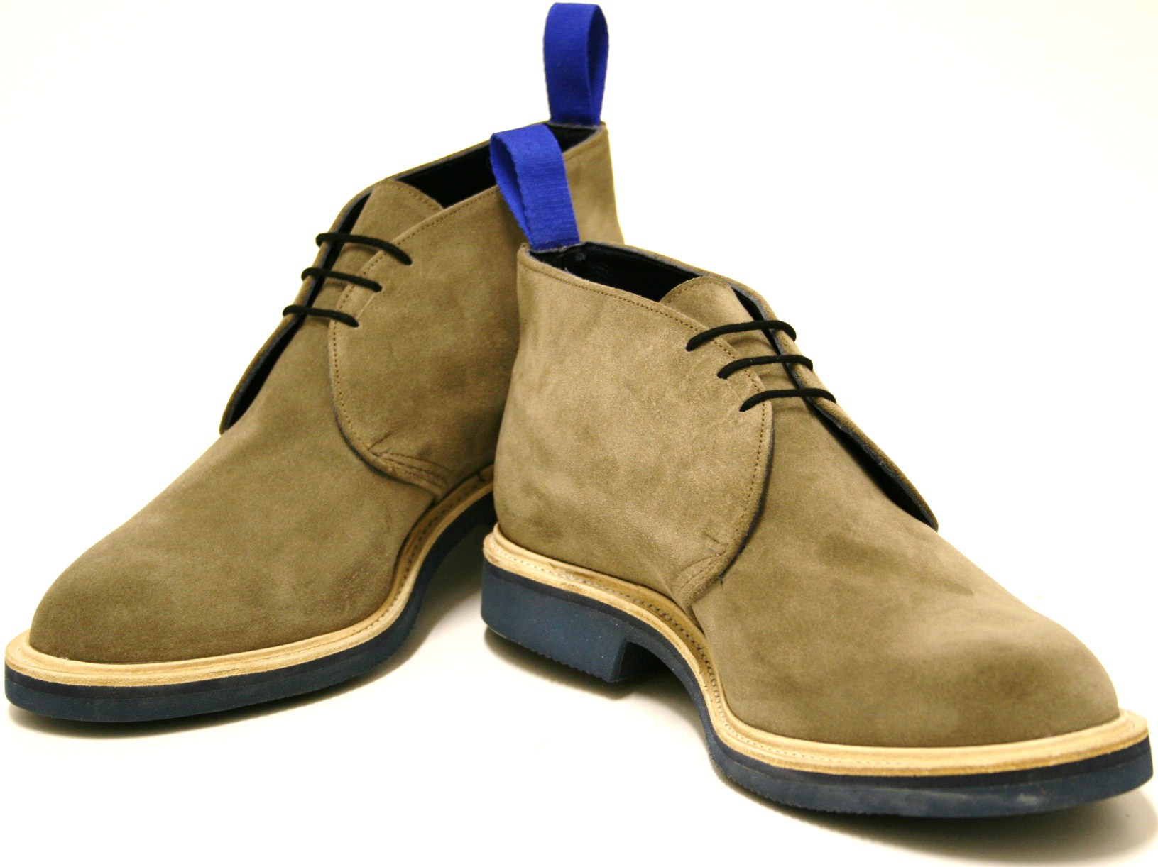 Trickers MTO chukkas - visone suede.