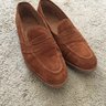 Lof & Tung Tobacco Suede Extended Strap Loafer 10UK