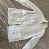 Drakes Ecru Cotton Canvas Chore Jacket (Size 38)