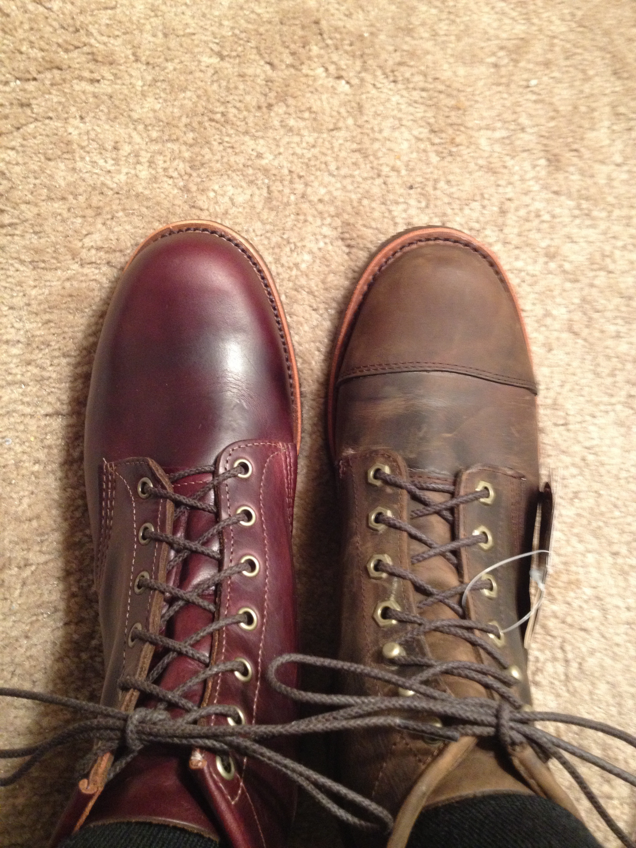 ll bean iron works boots