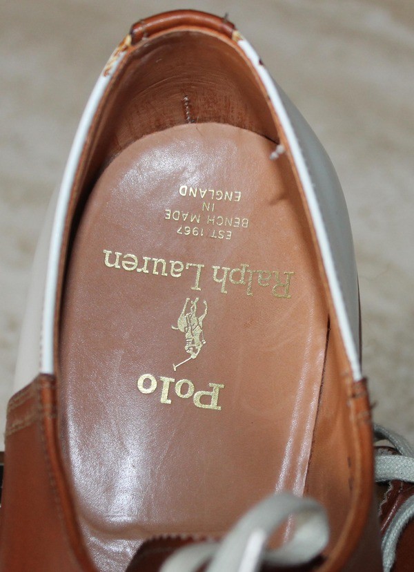 ralph lauren spectator shoes