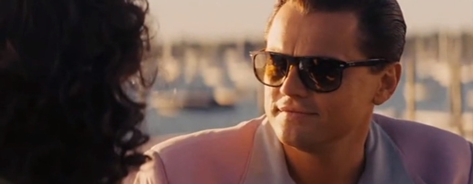 ray ban the wolf of wall street